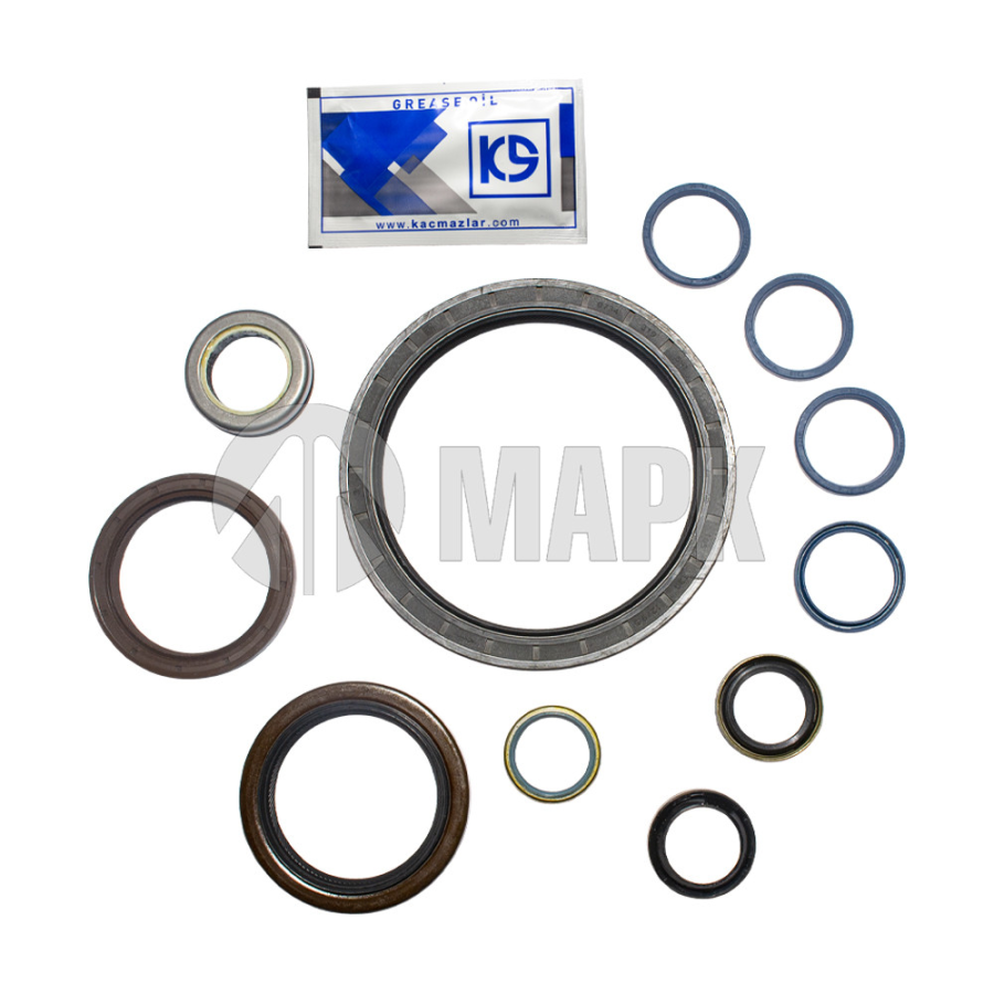 Комплект сальников КПП ZF 1315298002 16S151/181/221/251 (Kacmazlar)
