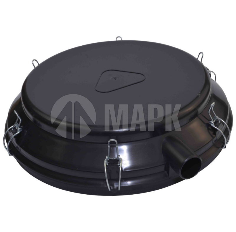 725-1109580 - Крышка воздушного фильтра в сборе а/м КАМАЗ пластмассовая (Ливны)