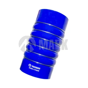 Патрубок интеркулера (силикон) синий 53205-1170248 (Ф100х210) (TRUCKMARK)