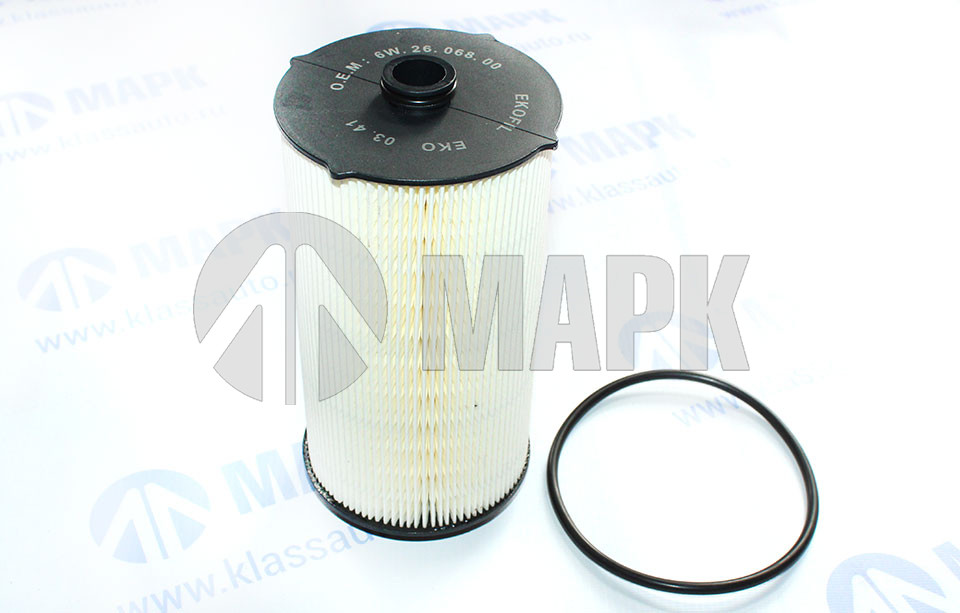 Элемент ТФ 6W2606800 а/м КАМАЗ 5490, MB (бумажный) (UFI)