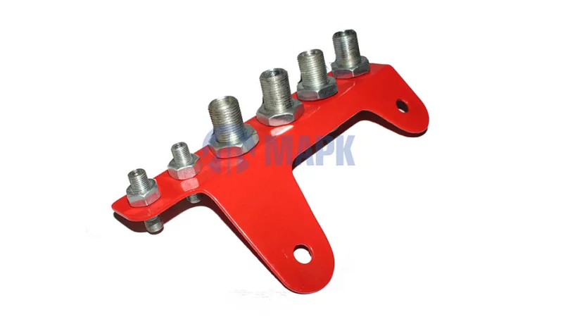 5320-3506097Э - Кронштейн тормозных трубок а/м КАМАЗ 5320 в сборе Элемент