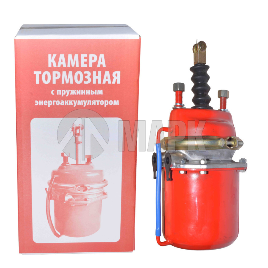 Энергоаккумулятор а/м КАМАЗ, МАЗ, ЗИЛ, КРАЗ тип 24/24 (красный)