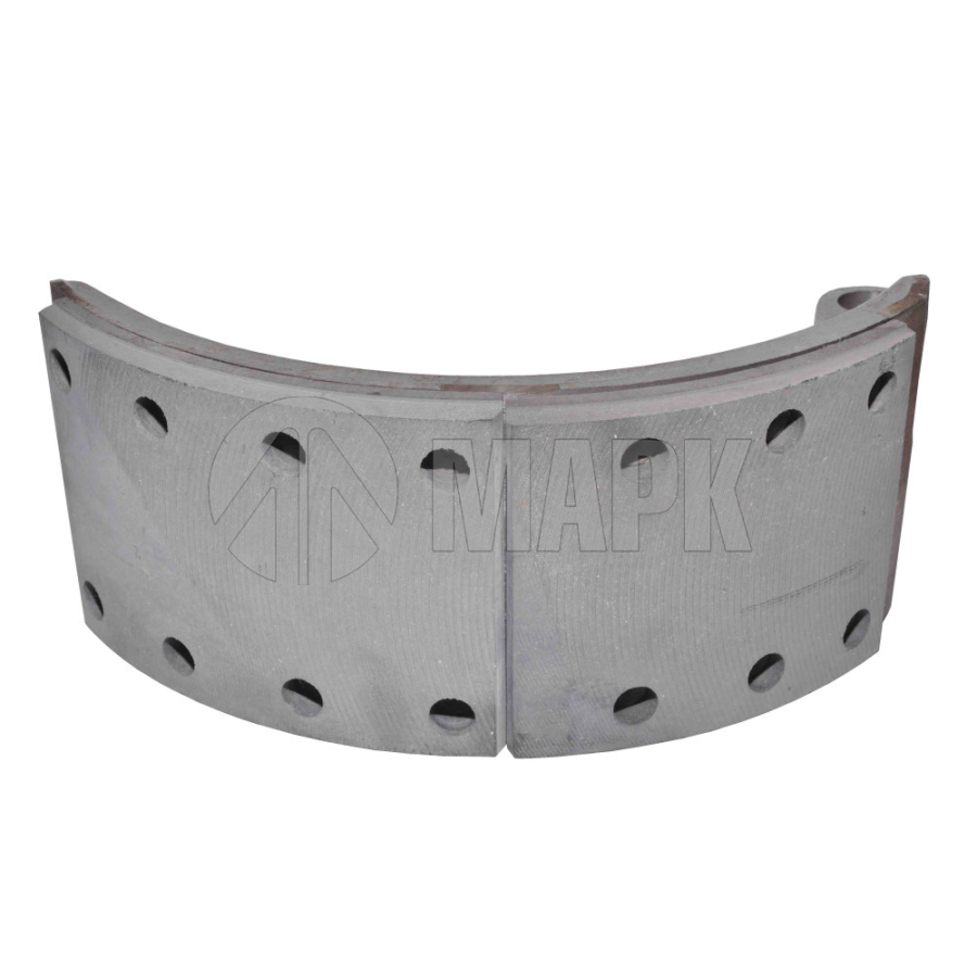 Колодка тормозная в сборе литая 4х3 короткая 53229-3501090-50