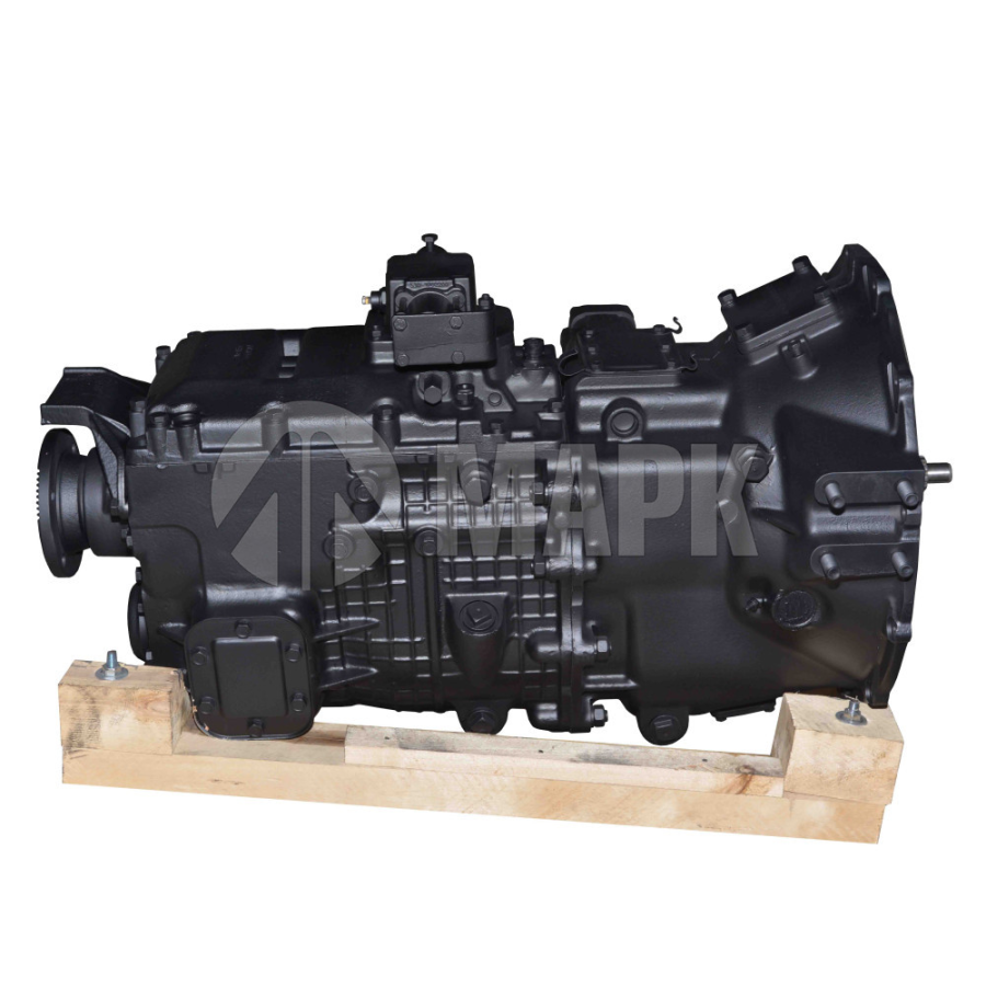 КПП-154 с делителем сц. МZF 430 прямой рычаг 19-1601217-10 для ПГУ WABCO