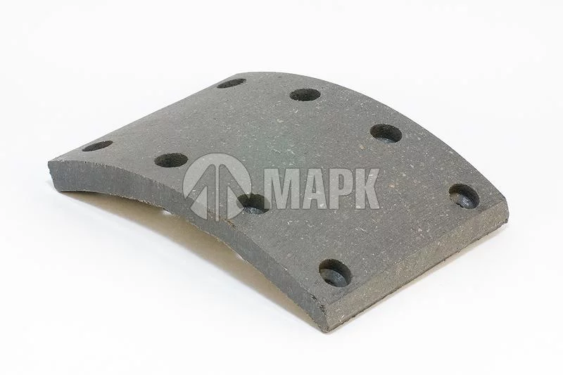 53212-3501105 - Накладка тормозная (сверленая, расточеная 15/11) (УралАти) ( 5511 )