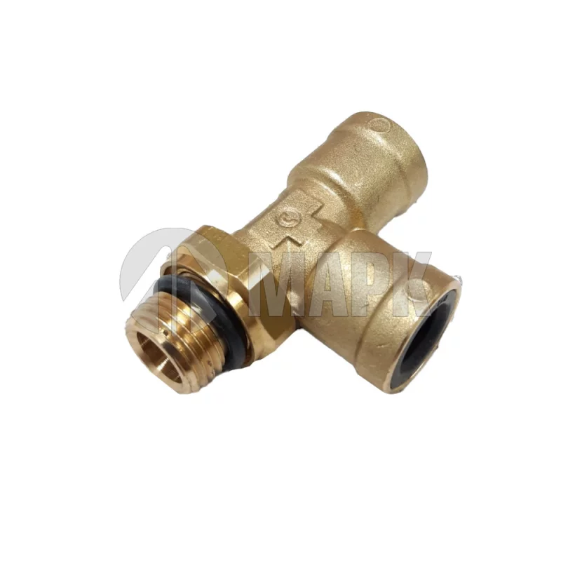 9422 12-12-М12 - Фитинг тройник 12-12-М12 9422/D6422 (Camozzi)