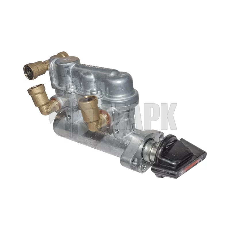 63501-1804010-10 - Кран управления а/м КАМАЗ коробки раздаточной (РК) в сборе с фитингами