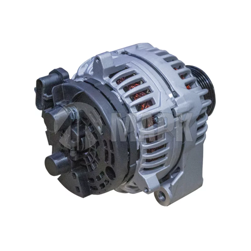 7762-3701000-08 (ALB3052UX) - Генератор 7762 (80А) а/м КАМАЗ Евро-2 (поликлин.ремень)