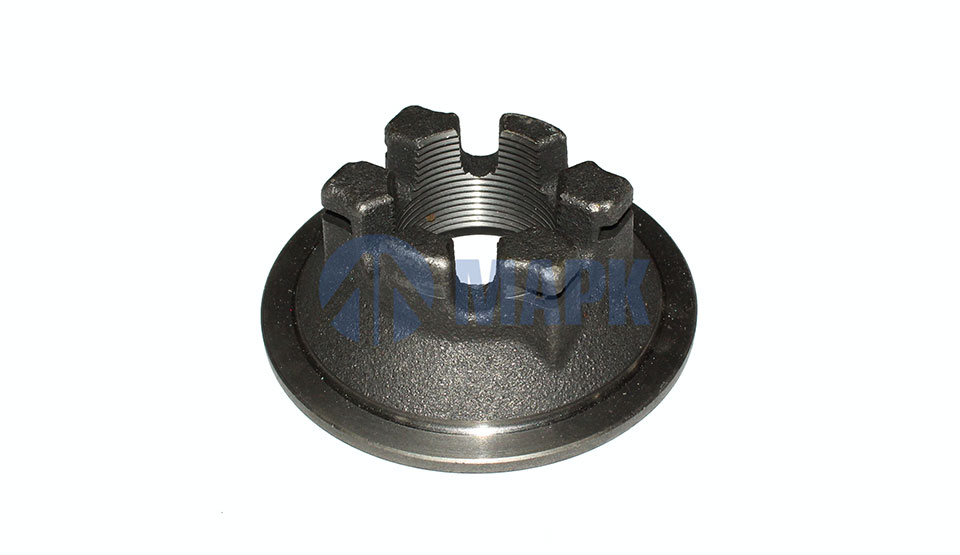 Гайка осевая ступицы BPW (корончатая) M42x2 SW65 (TrailerParts)