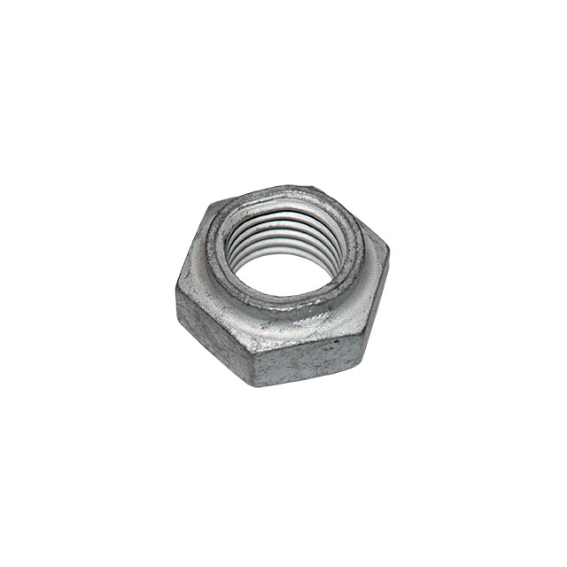 Гайка пальца рессоры M30x3.5 H=24 /SW46 (0326015010) (самоконтр.) (P.E.)