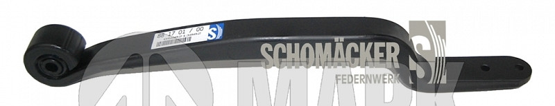Полурессора BPW 0508213880 (однолистовая) (Schomaecker)
