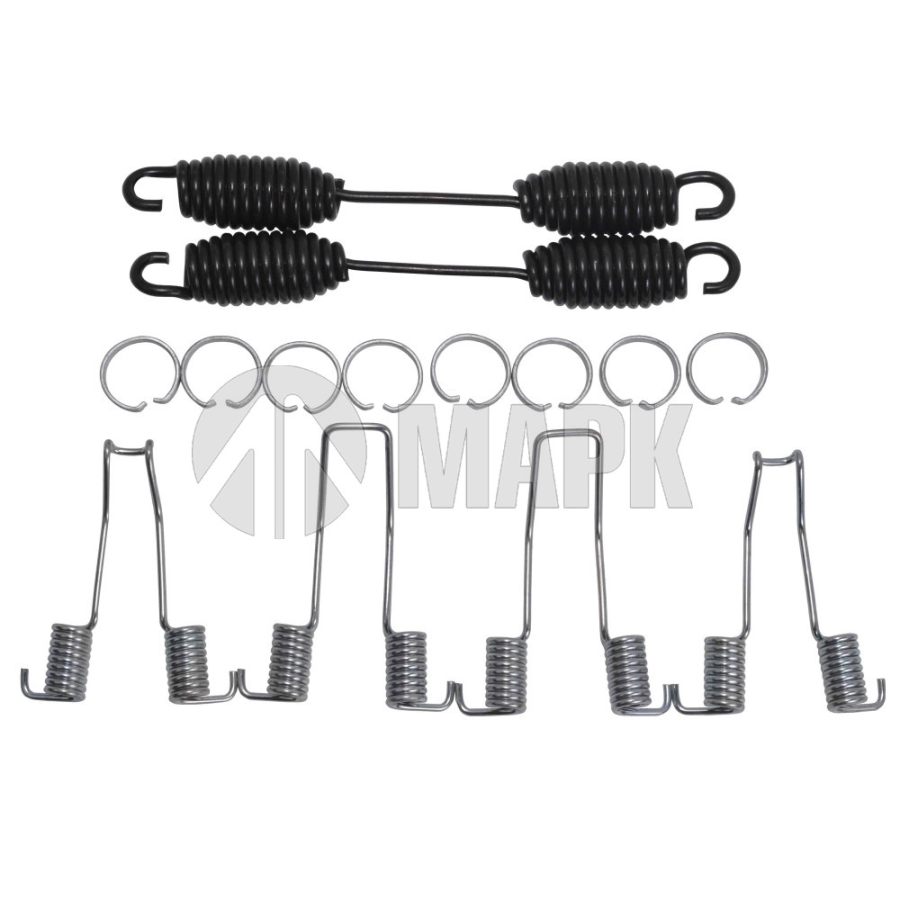 Р/к тормозной колодки BPW (НА ОСЬ) пружины+кольца 26х45х33,5 (TrailerParts)