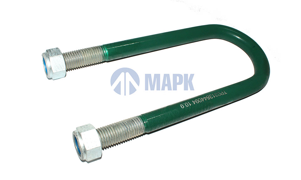 Стремянка рессоры BPW + гайки (М24/308х125) (TrailerParts)