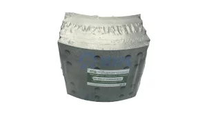 Накладки тормозные L1-12T A3834/A3835 (STD) (c клепками ) СЗАП (ZTM)