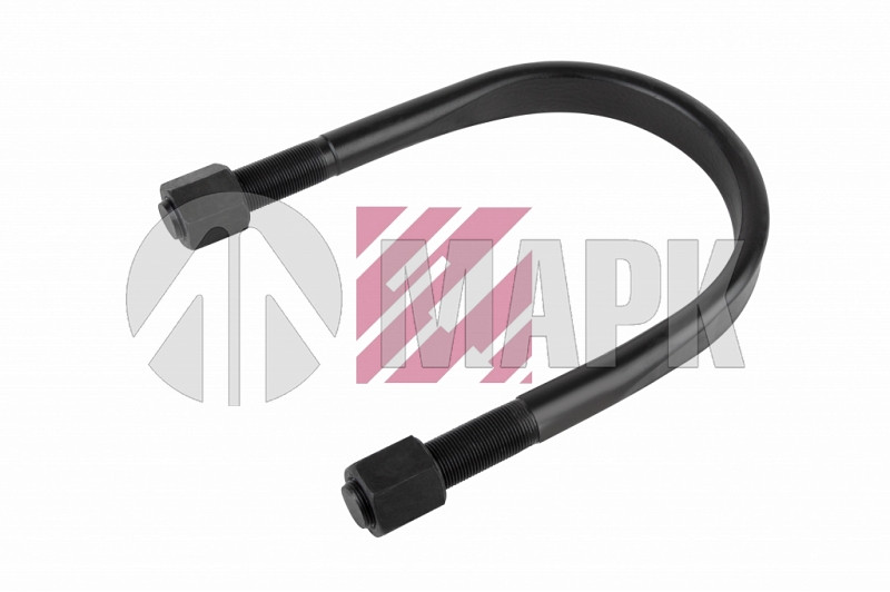 Стремянка рессоры Schmitz 016888 в сборе с гайками (ось SAF) M22x1.5/162х240 (Marshall)