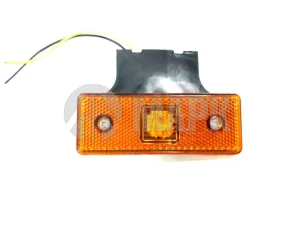 Фонарь габаритный светодиод (желтый) с кроншт.