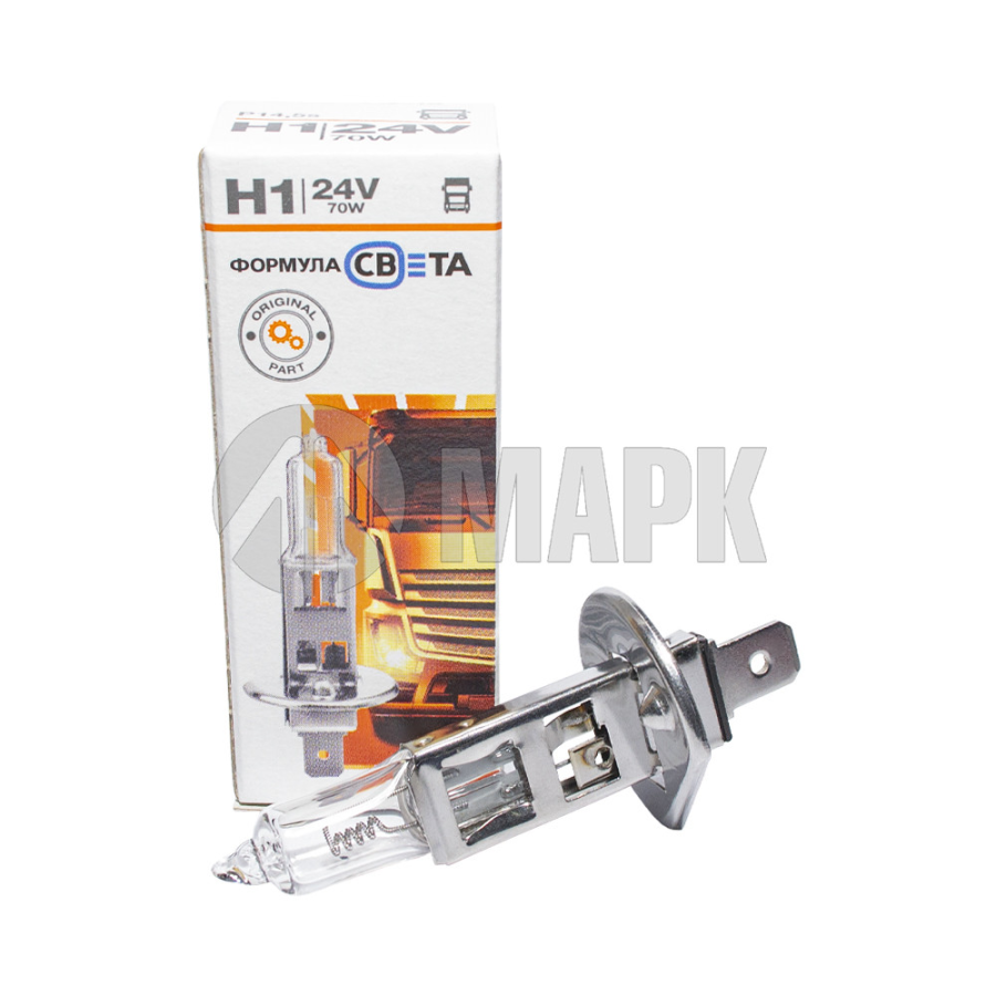 Лампа Н1 24v 70w P14.5s Формула Света