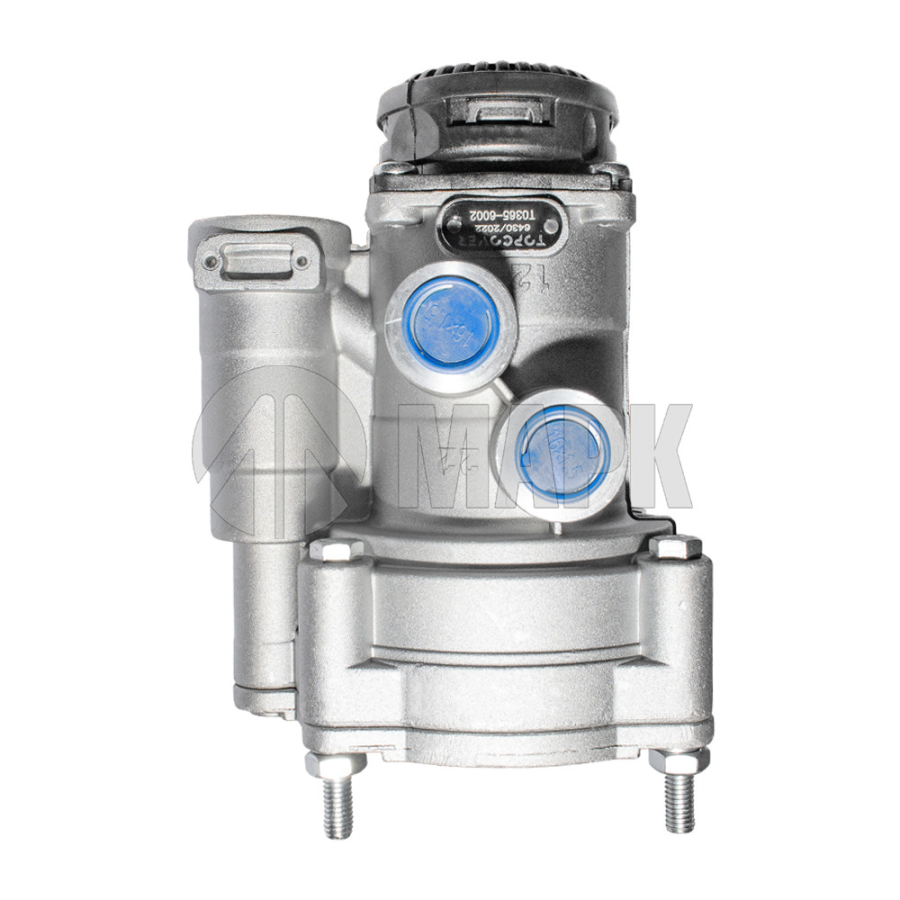 Кран управления тормозами прицепа 9730090107 Scania/ VOLVO (TopCover)