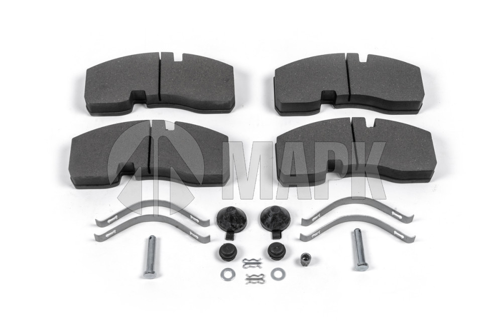 Колодки дисковые 29165 с установочным комплектом (210x92.5x30) BPW KNORR SB374 (Tribo)
