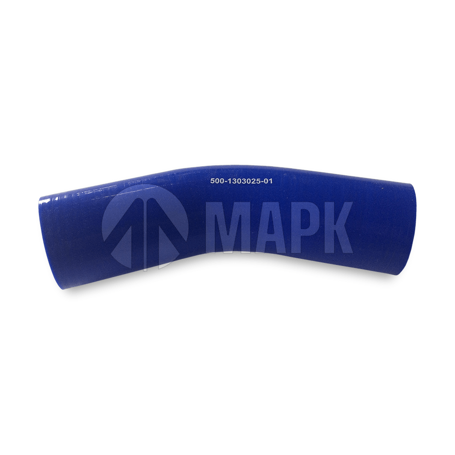 Патрубок радиатора нижний 6422-1303025-01 (силикон) красный (Ф60x180)