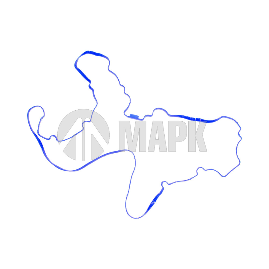 Прокладка клапанной крышки (силикон синий) (TRUCKMARK)
