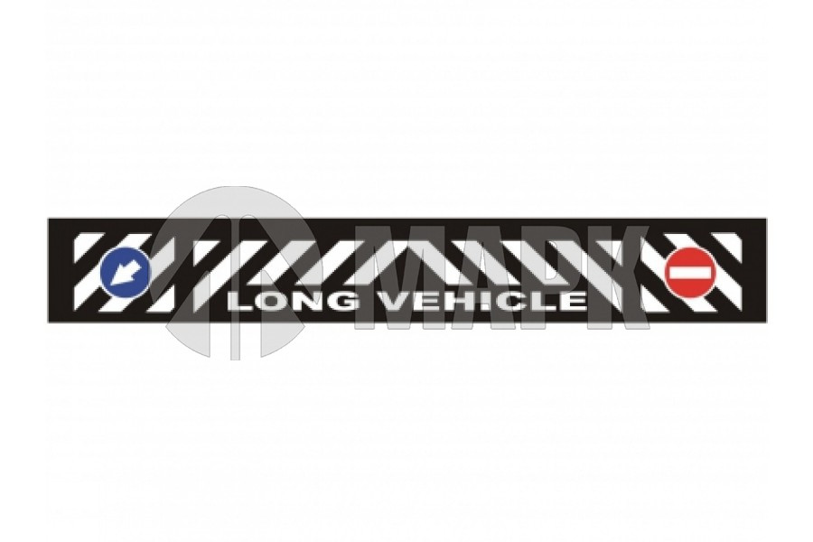 Брызговик прицепа длинномер LONG VEHICLE (350x2400мм)