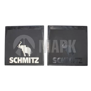 Брызговик прицеп ЛОГОТИП + SCHMITZ 400x400мм (2шт в комплекте)