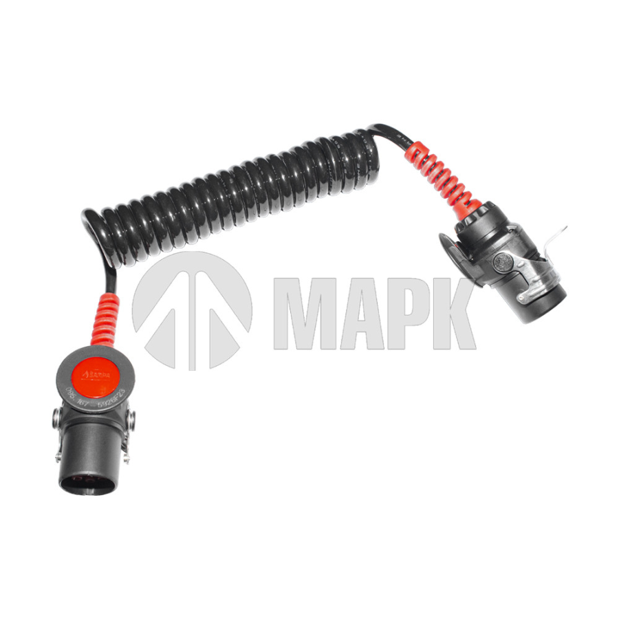 Кабель ABS 7 полюсной L=4500mm /7+7/24V аналог 4460087000 (Sampa)