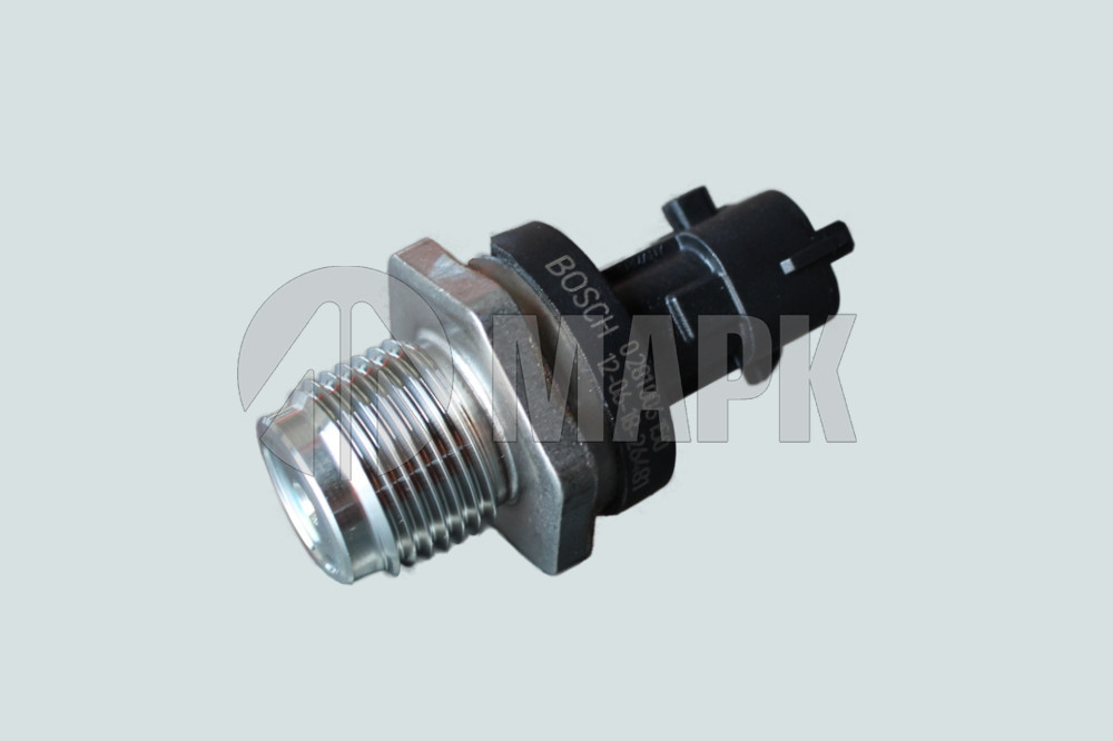 Датчик давления топлива в рампе(ISBe ЕВРО-4) аналог BOSCH 0281006150, 0281006327