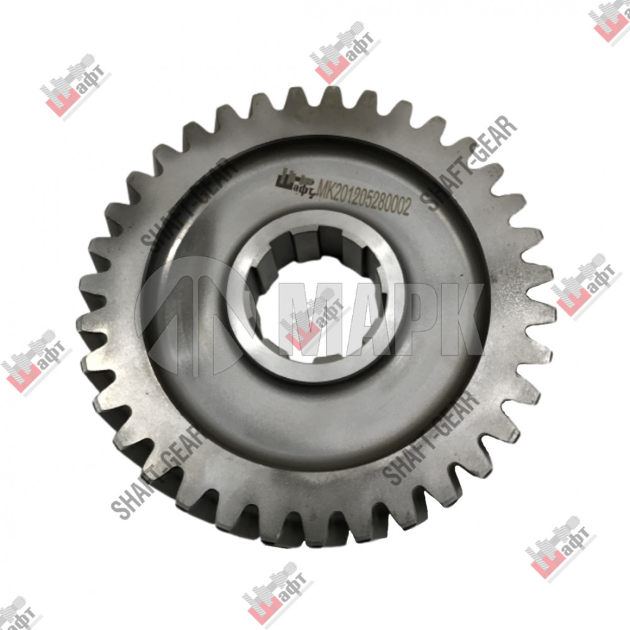 Шестерня ведущая среднего моста Z=35 (i-4.42) HOWO/Shaanxi F2000/Dong Feng (Shaft-Gear)