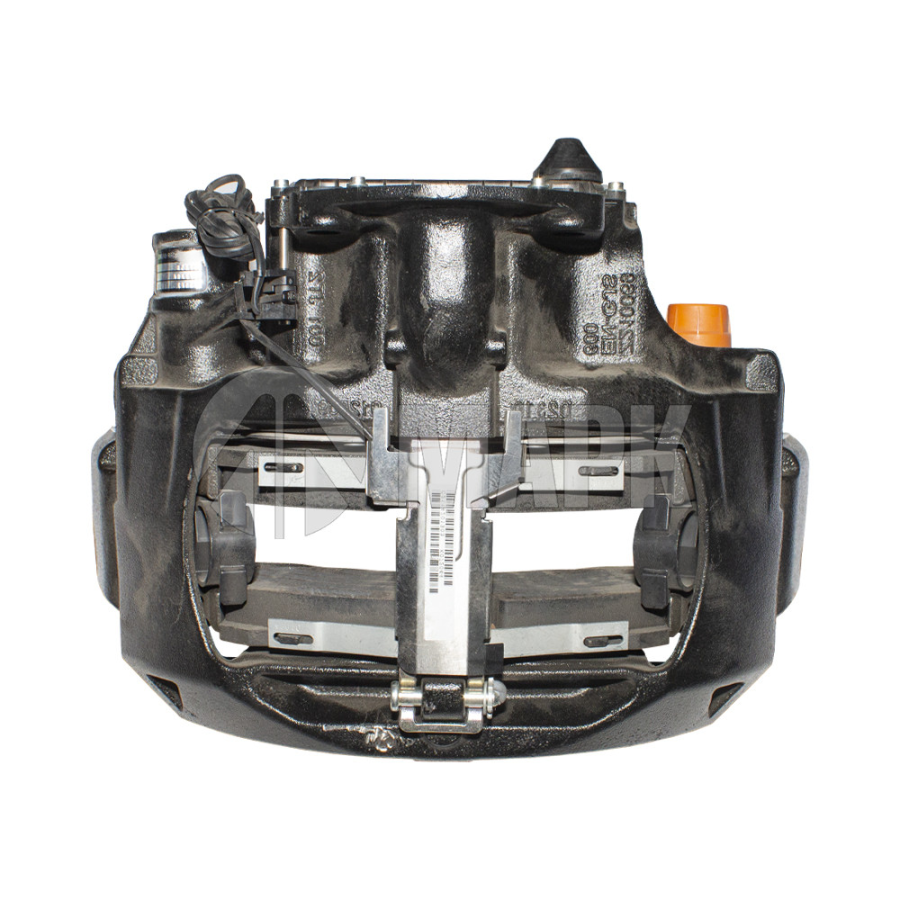Тормоз дисковый правый (SN7156-K072063) (Shaanxi Hande Axle Co.)