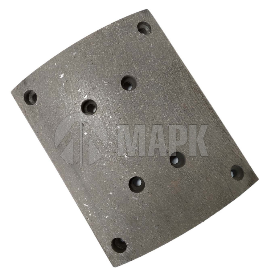 Накладка тормозная задняя DZ9112340062 (ширина 220) мосты MAN/SHAANXI (CREATEK)