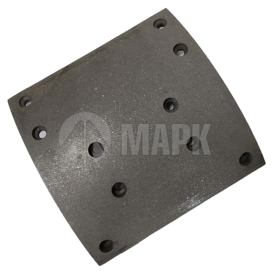 Накладка тормозная задняя DZ9112340063 (ширина 220) мосты MAN/SHAANXI (CREATEK)