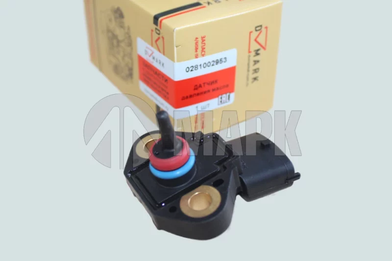 0281002953А* - Датчик давления и температуры масла 0281002953 ДВ-Д001 DVMARK